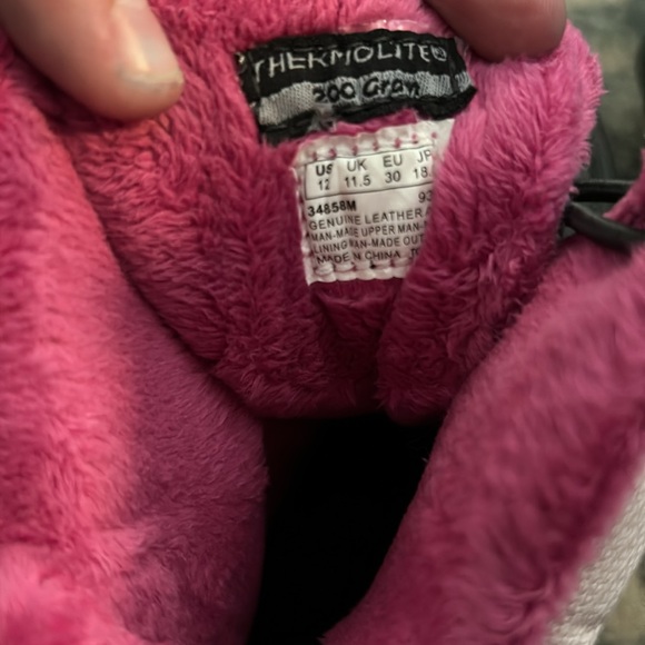 Timberland 200 Gram Pink Snow Boots